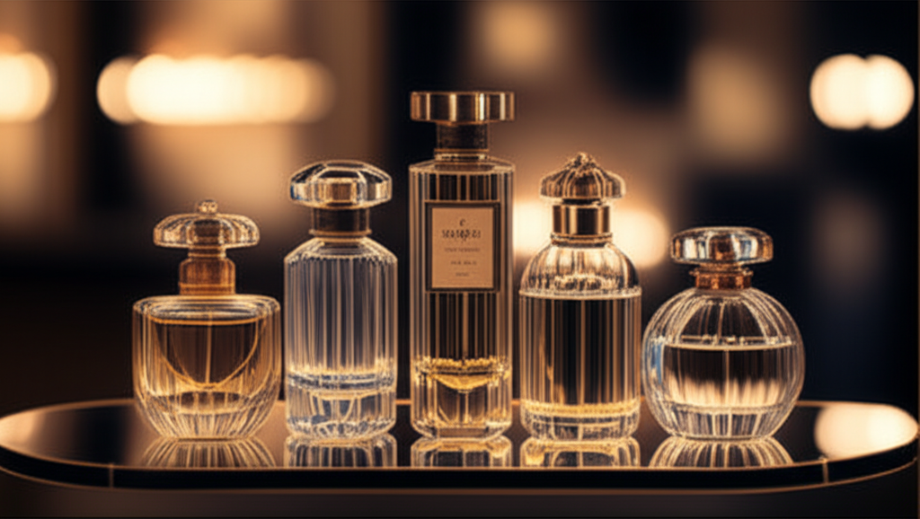 Luxury perfume collection